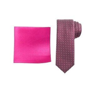 Apt. 9 Skinny Tie & Pocket Square Set New